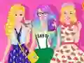 Mchezo Barbie Weekend Outfit online