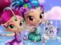 Mchezo Shimmer and Shine Dress up online