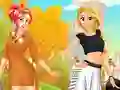 Mchezo Princesses Street Fashion Shopping online