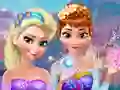 Mchezo Anna & Elsa Makeover online