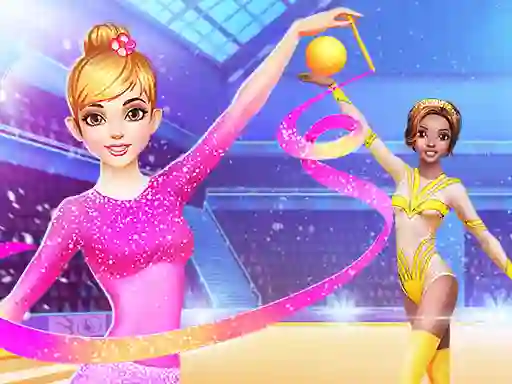 Mchezo Gymnastics Girls Dress Up Game online