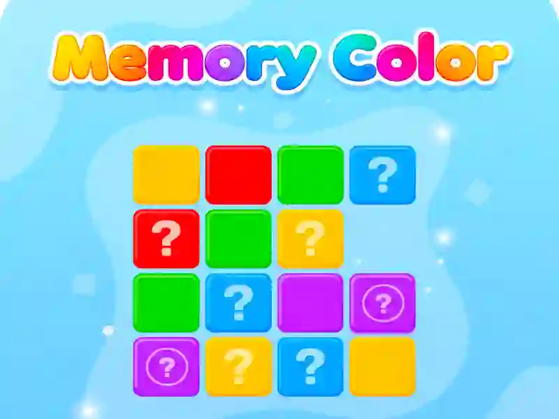 Mchezo Memory Color online