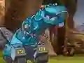 Mchezo Dinotrux builder create & print online