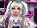 Mchezo Ice Princess Geek Fashion online