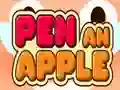 Mchezo Pen an apple online