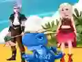 Mchezo Disney Couple And Dragons online