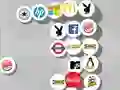 Mchezo Famous Logo Mahjong online