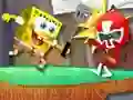 Mchezo Nickelodeon Paper battle multiplayer online