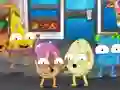 Mchezo The Grossery Gang: Shelf Relay online
