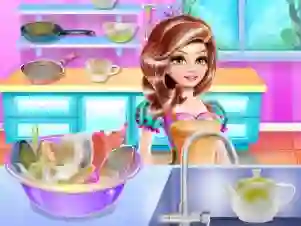 Mchezo Princess Household Chores online