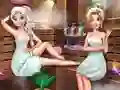 Mchezo Ice Queen Sauna Realife online