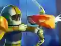 Mchezo Nerf: Big Blasters Rampage Run online