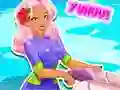 Mchezo Girls Fix It Amanda's Ski Jet online