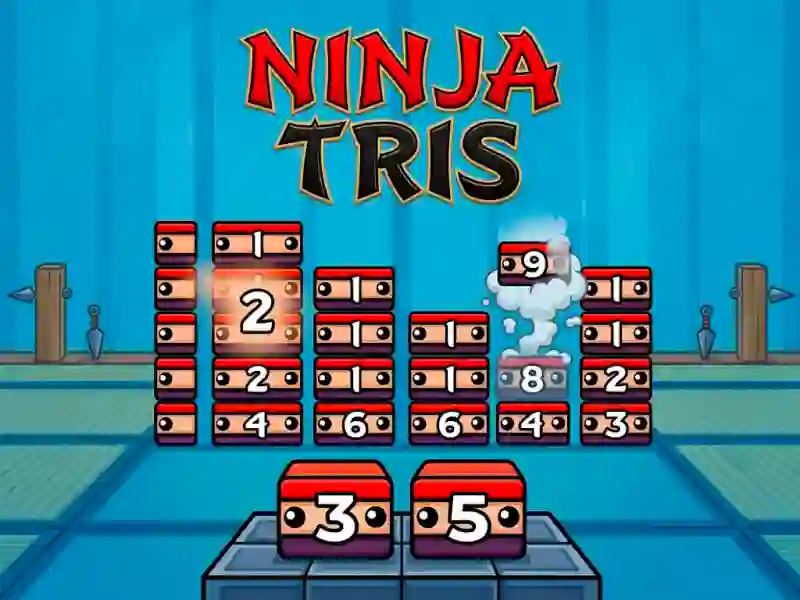 Mchezo Ninjatris online