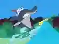 Mchezo Zig und Sharko:: A mad trip on waves online