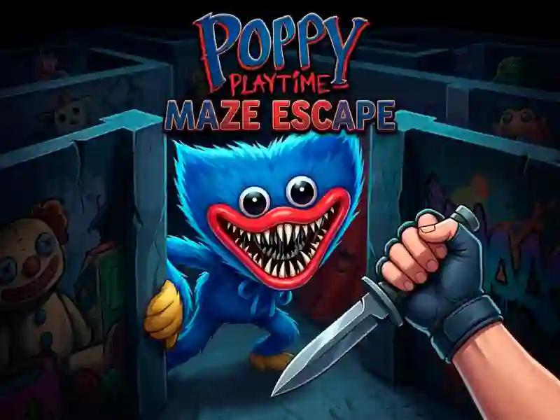 Mchezo Poppy Playtime Maze Escape online