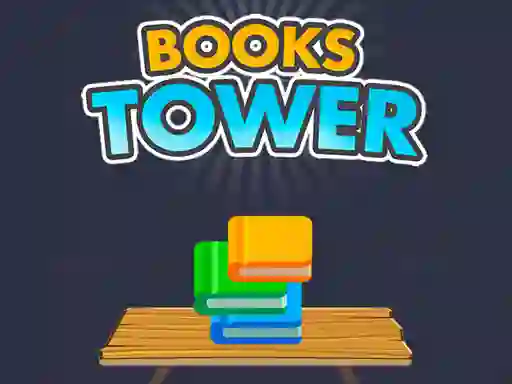 Mchezo Tower of books online