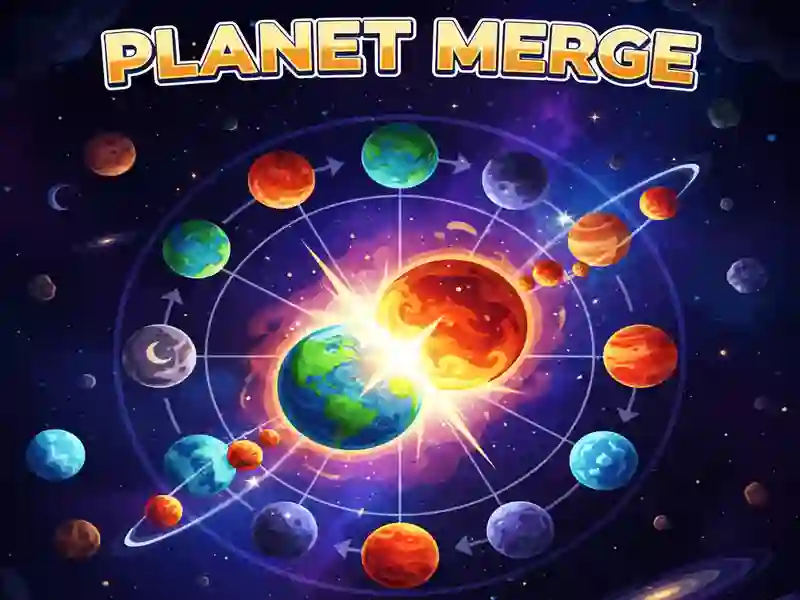 Mchezo Planet Merge online