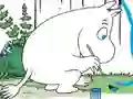 Mchezo Moomins coloring book online