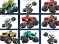Mchezo Offroad Trucks Memory online