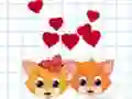 Mchezo Hello Cats Love Story online