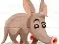 Mchezo Aardvark Puzzle Challenge online