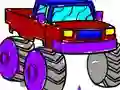 Mchezo Back To School: Monster Truck Coloring online