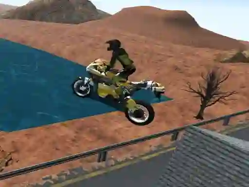 Mchezo Highway Traffic Bike Stunts online