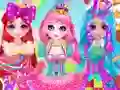 Mchezo Princess Sweet Candy Cosplay online