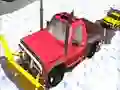 Mchezo Winter Snow Plow Jeep Driving online