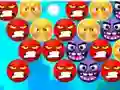 Mchezo Angry Face Bubble Shooter online