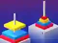 Mchezo Pyramid Tower Puzzle online
