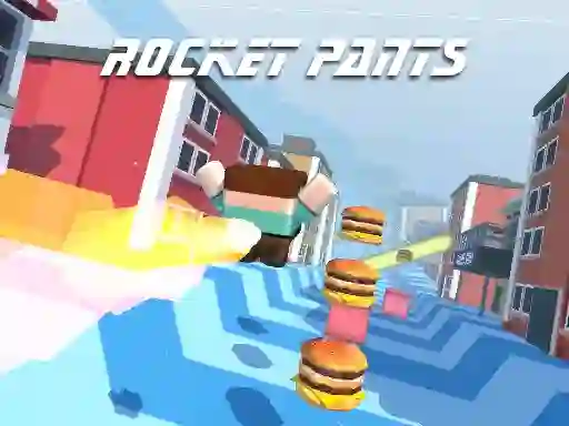 Mchezo Rocket Pants Runner 3D online