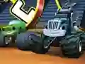Mchezo Blaze and the Monster Machines Word Links online