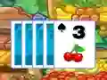 Mchezo Tri-Fruit Solitaire! online