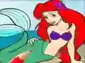 Mchezo Princess Mermaid Coloring Game online