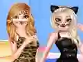 Mchezo Princess Animal Style Fashion Party online