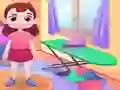 Mchezo Cute house chores online