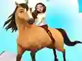 Mchezo Horse Run 3D online