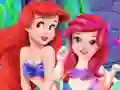 Mchezo Baby Ariel Treating Cold online