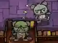 Mchezo Teddy bear zombies machine gun online