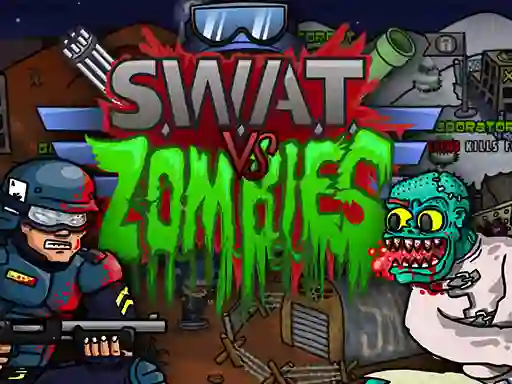 Mchezo Swat vs Zombies online