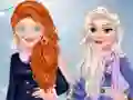 Mchezo Princess Influencer Winter Wonderland online
