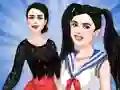 Mchezo Young Figure Skaters Ellie and Jenny Sport and Life online