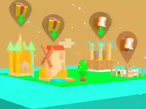 Mchezo Polygon Village online