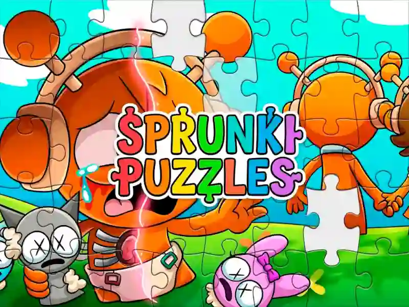 Mchezo Sprunki Puzzles online