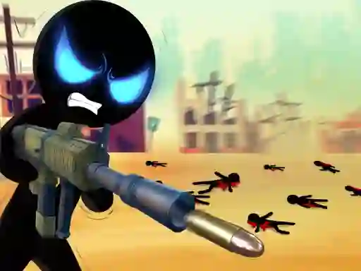 Mchezo Stickman Armed Assassin: Going Down online