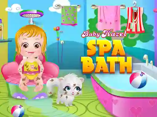 Mchezo Baby Hazel Spa Bath online