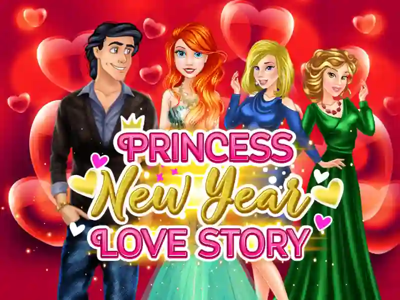 Mchezo Princess New Year Love Story online