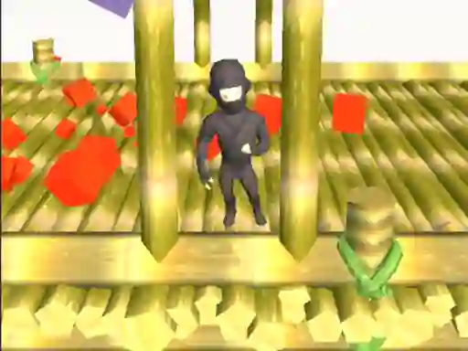 Mchezo Ninja Runs 3d online